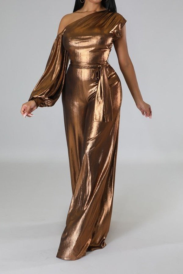 Take a Chance Bronze Jumpsuit BIN 7