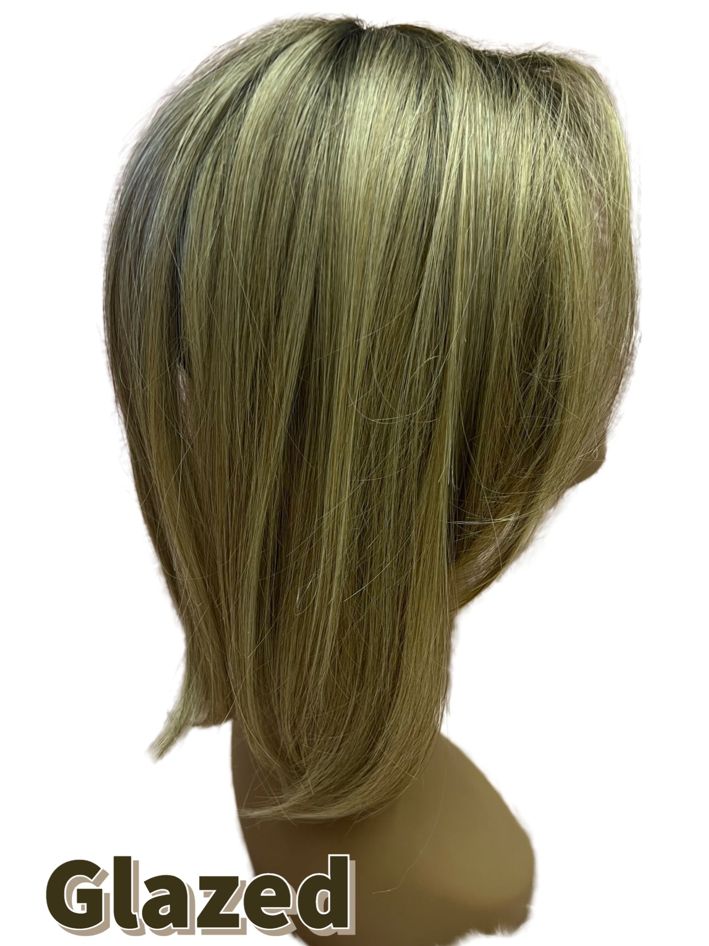 14 Inch Topper Straight LACE FRONT - 40% OFF THIS PRICE NO CODE NEEDED - FINAL SALE