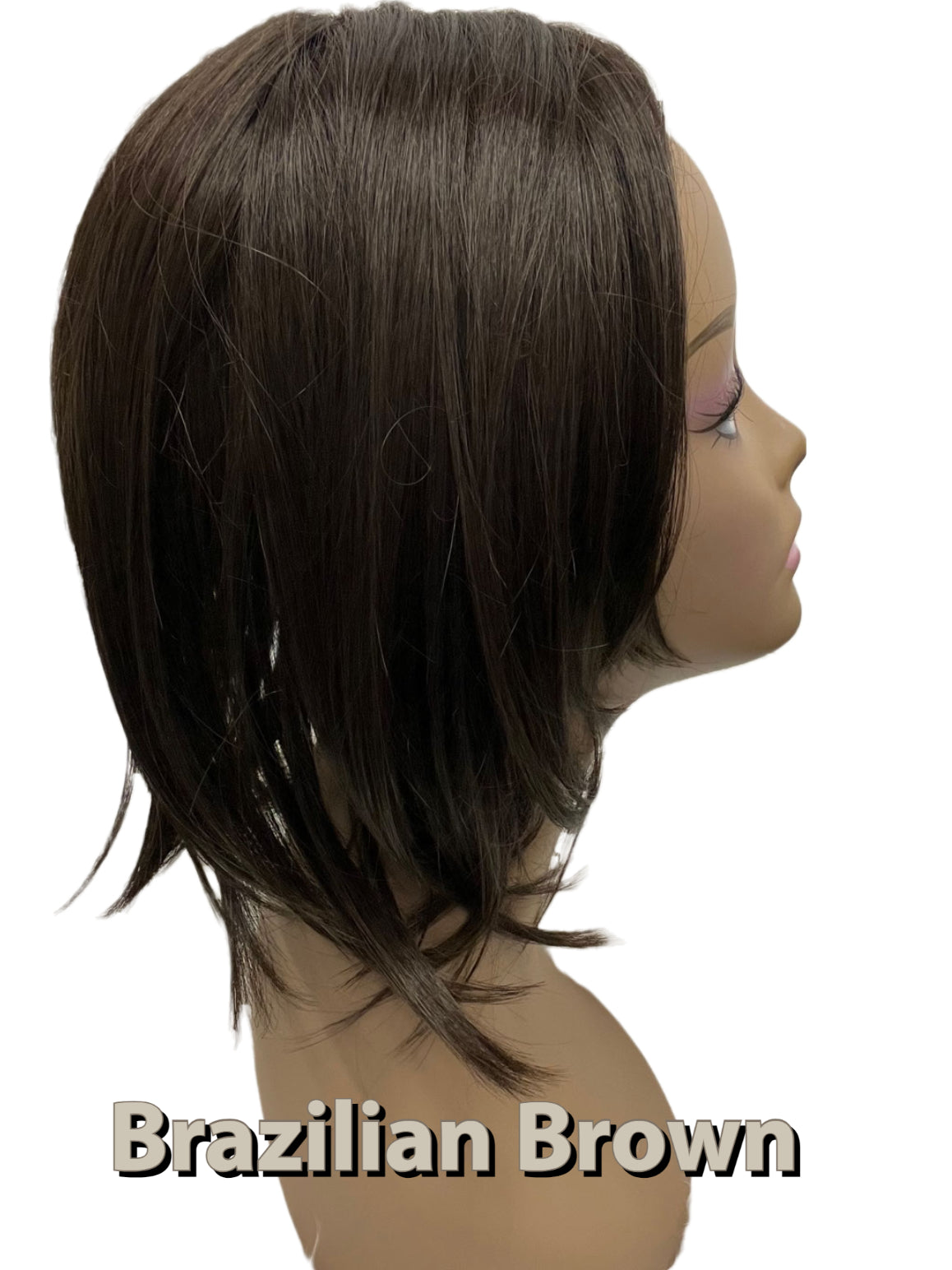 14 Inch Topper Straight LACE FRONT - 40% OFF THIS PRICE NO CODE NEEDED - FINAL SALE