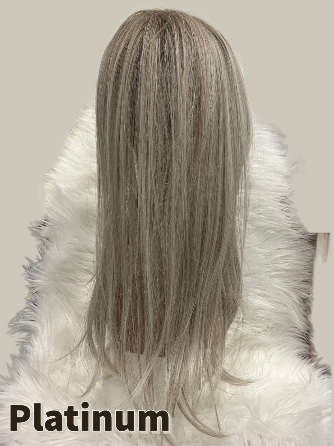 18 Inch Straight Topper LACE FRONT - 40% OFF THIS PRICE NO CODE NEEDED - FINAL SALE