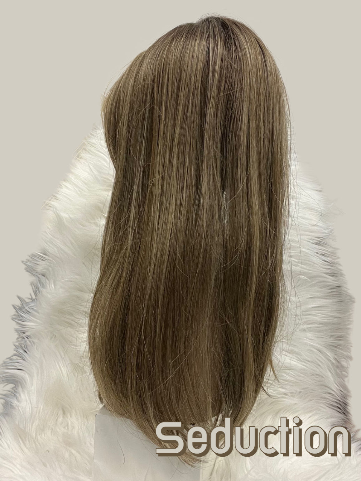 18 Inch Straight Topper LACE FRONT - 40% OFF THIS PRICE NO CODE NEEDED - FINAL SALE