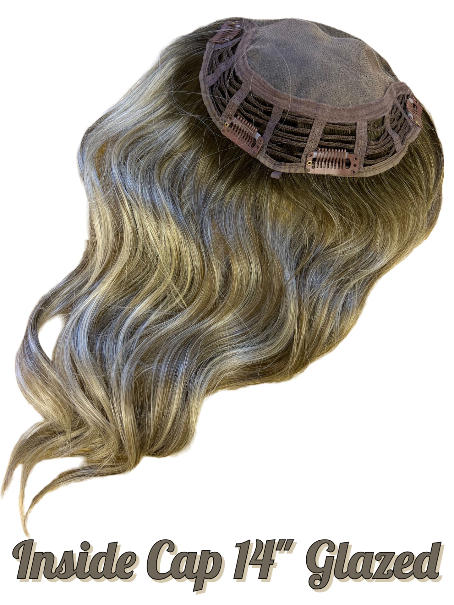 14 Inch Topper Wave LACE FRONT - 40% OFF THIS PRICE NO CODE NEEDED - FINAL SALE