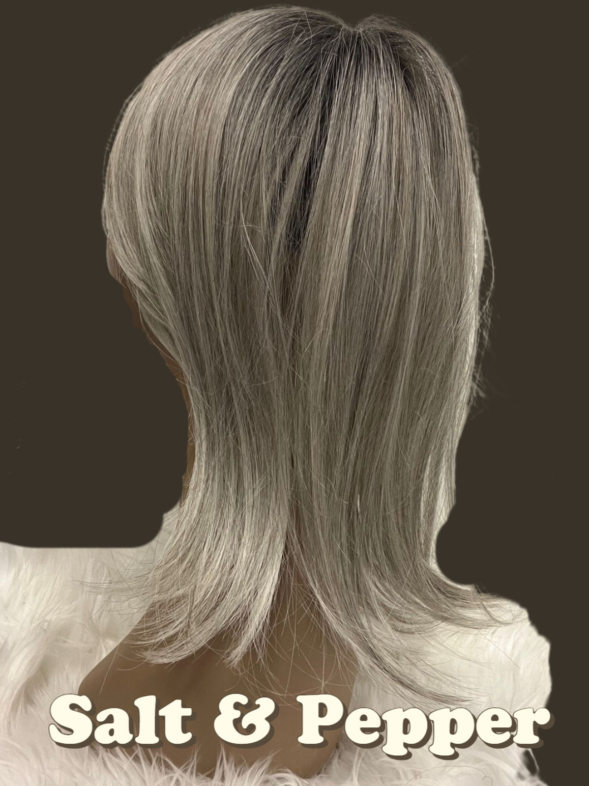 14 Inch Topper Straight LACE FRONT - 40% OFF THIS PRICE NO CODE NEEDED - FINAL SALE