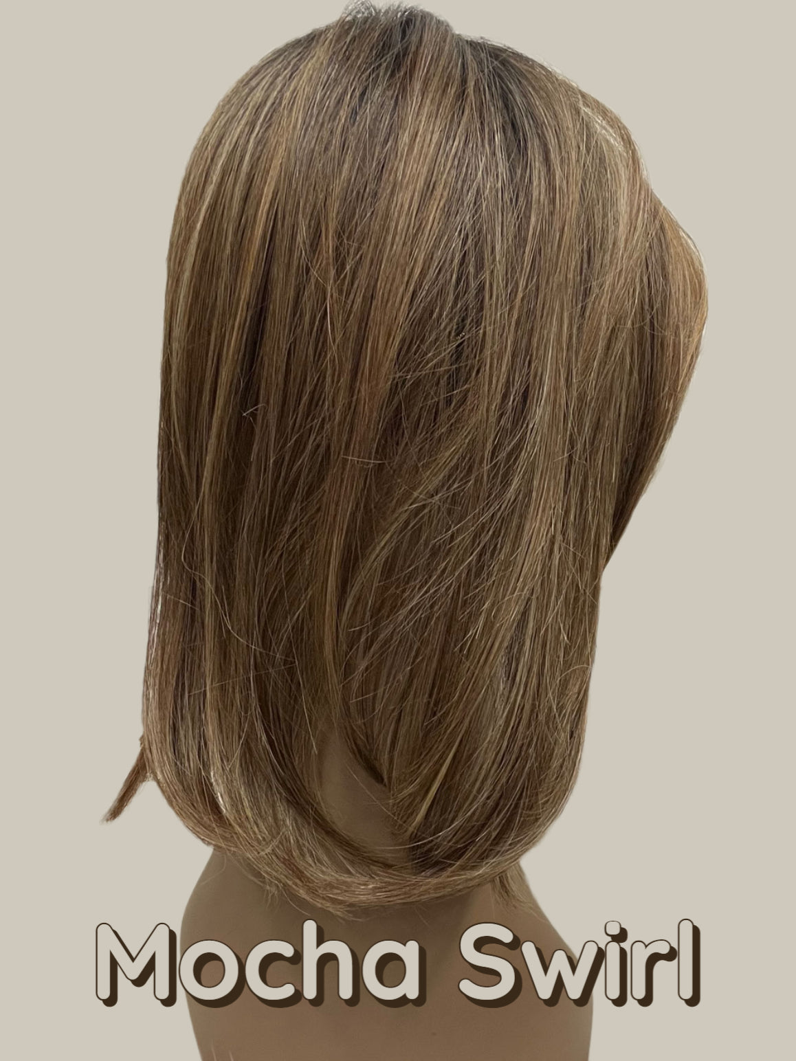 14 Inch Topper Straight LACE FRONT - 40% OFF THIS PRICE NO CODE NEEDED - FINAL SALE
