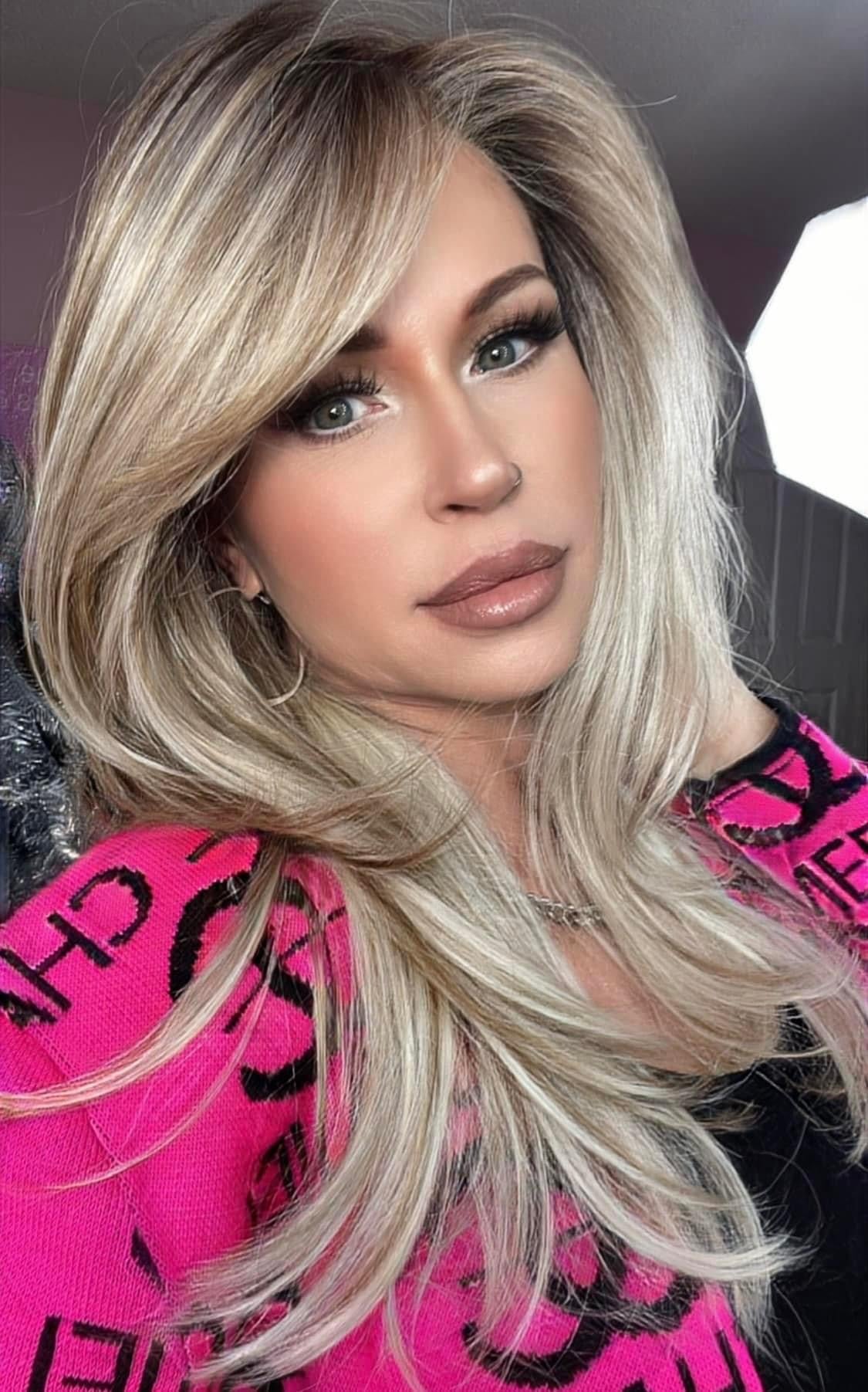 First Class Smoking Hot Blonde Diamond Luxe