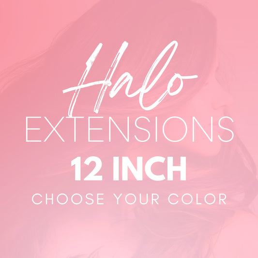 Halo Hair Extensions - 12 inch