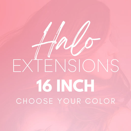 Halo Hair Extensions - 16 inch