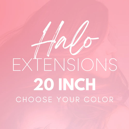 Halo Hair Extensions - 20 inch