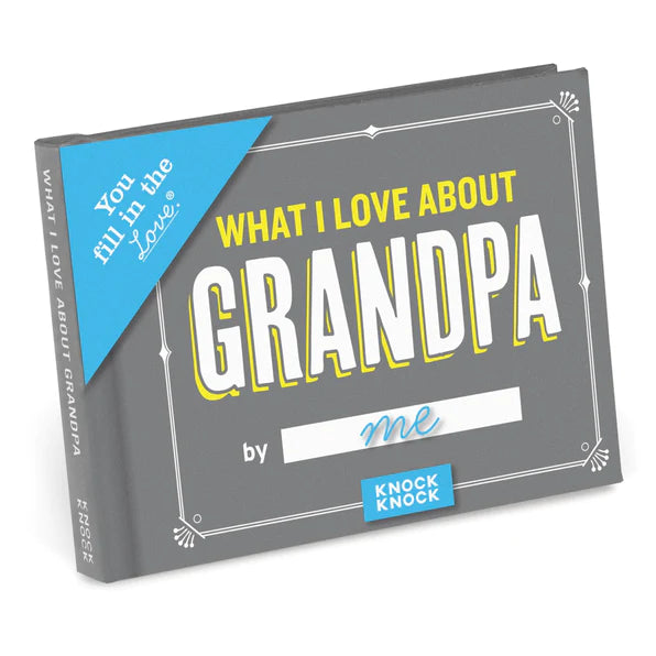 What I Love About Grandpa by ME Book