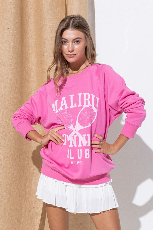 Malibu Tennis Club Sweatshirt BIN 10